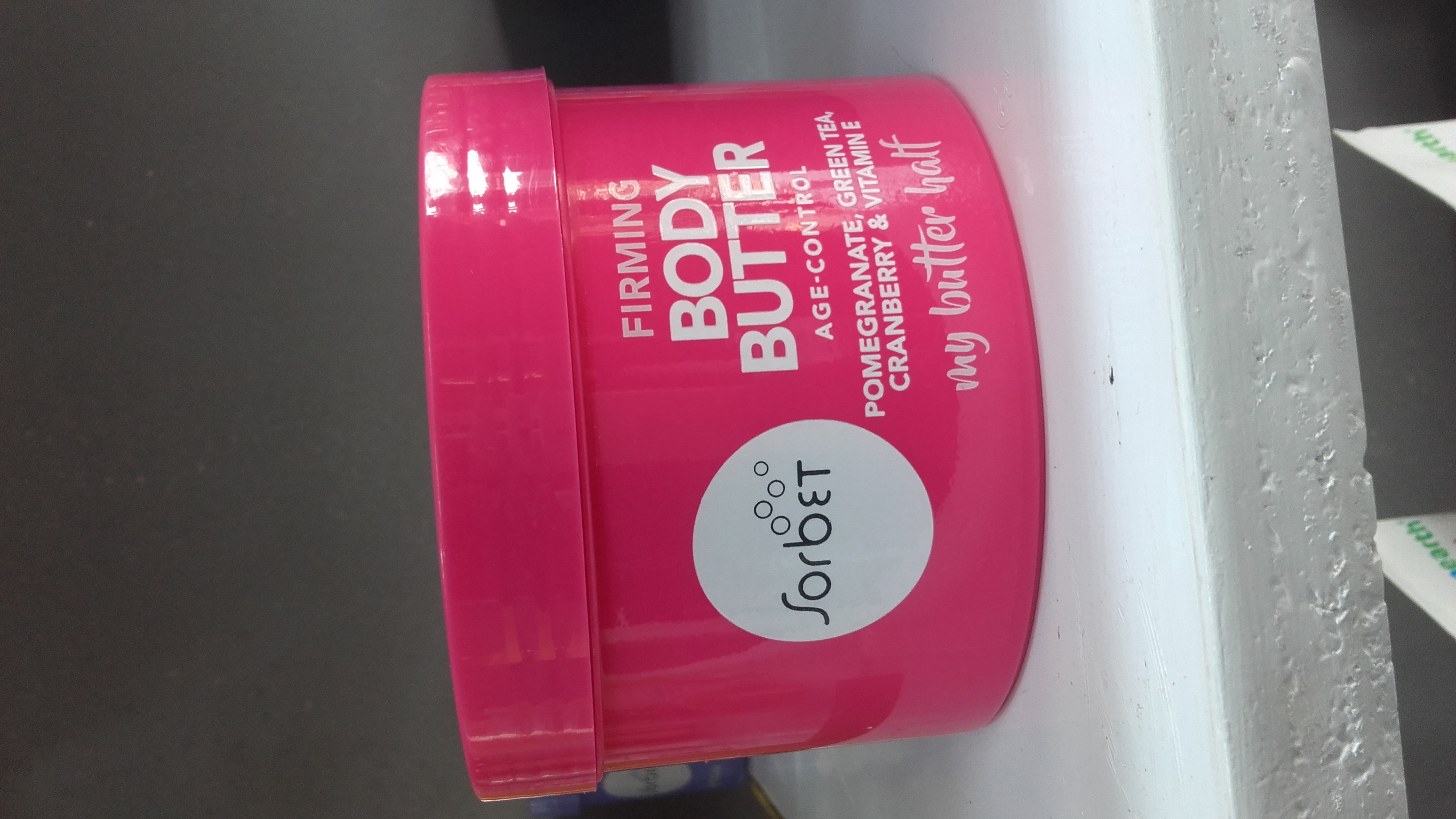 Sorbet body butter