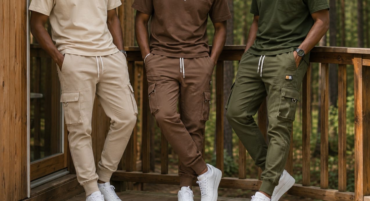 cargo track suit