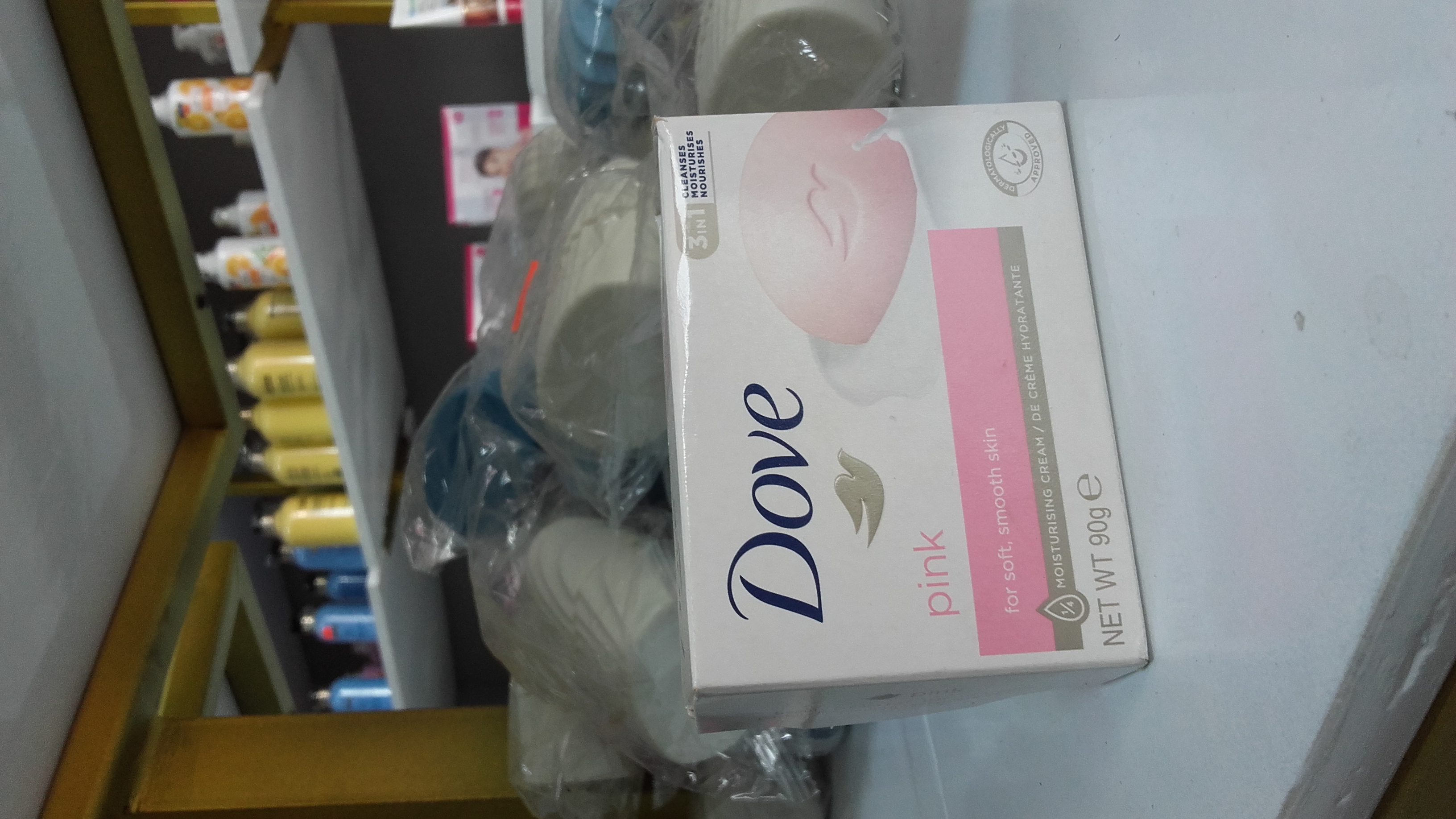 Dove Pink Soap