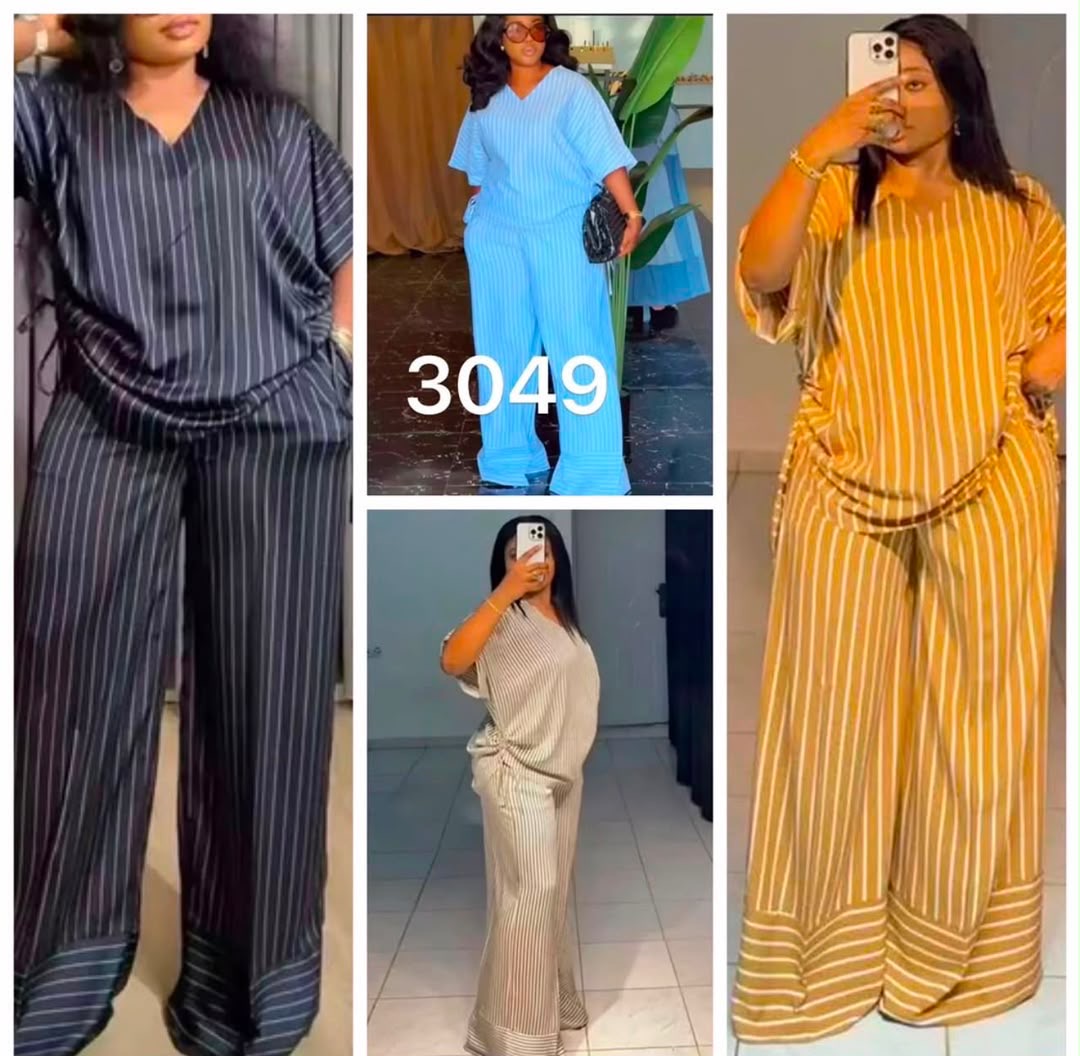 2pc free size trousers