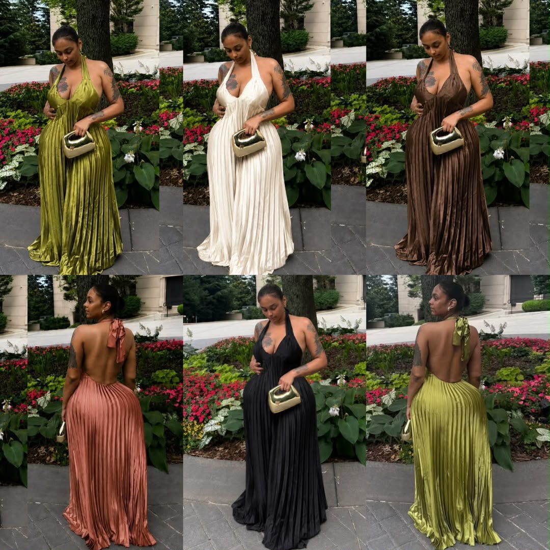 backless dress free size
