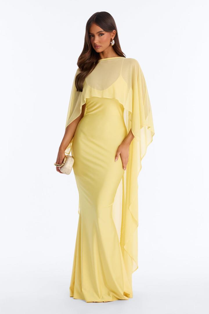 Yellow Classic Dress