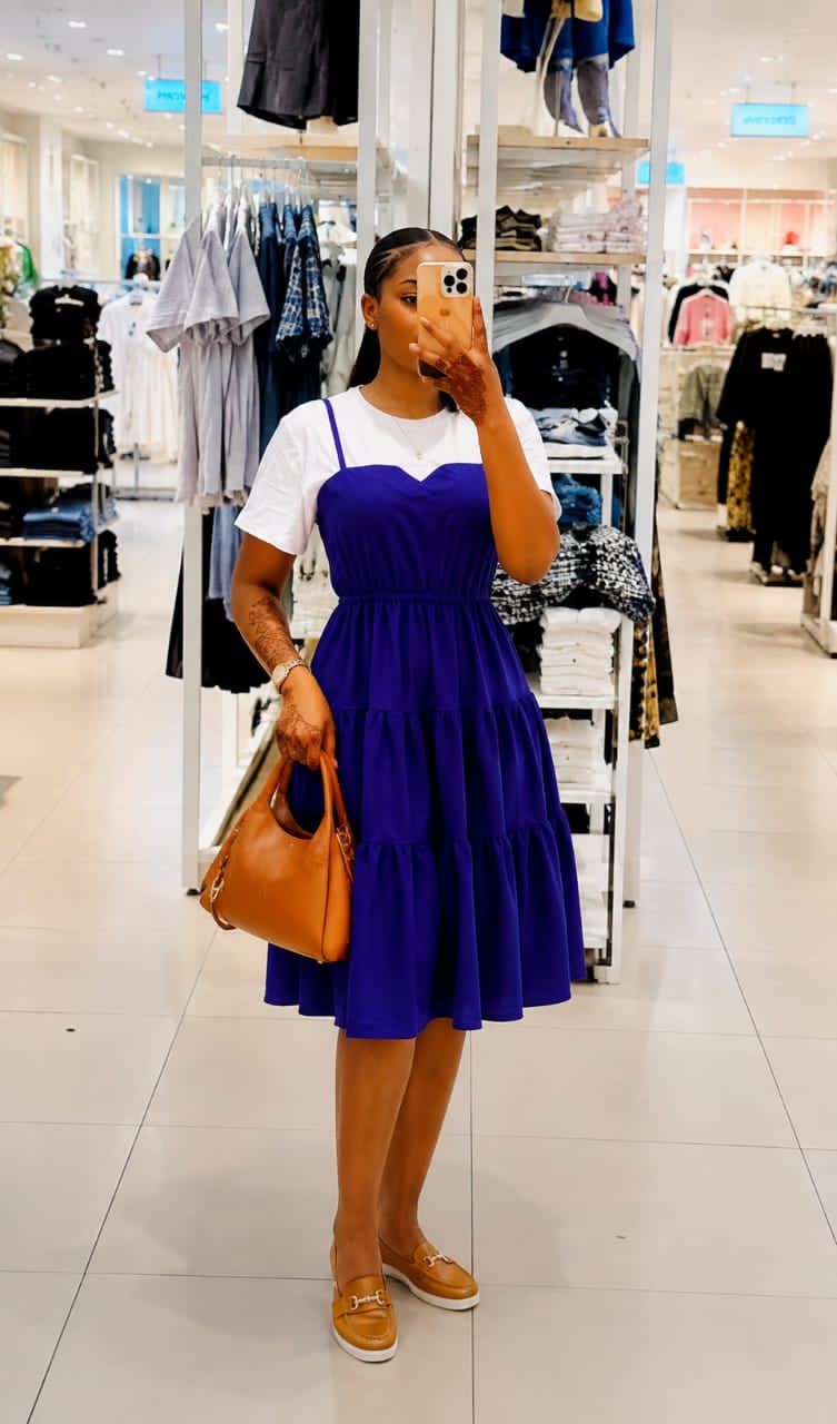 Classic Blue Dress