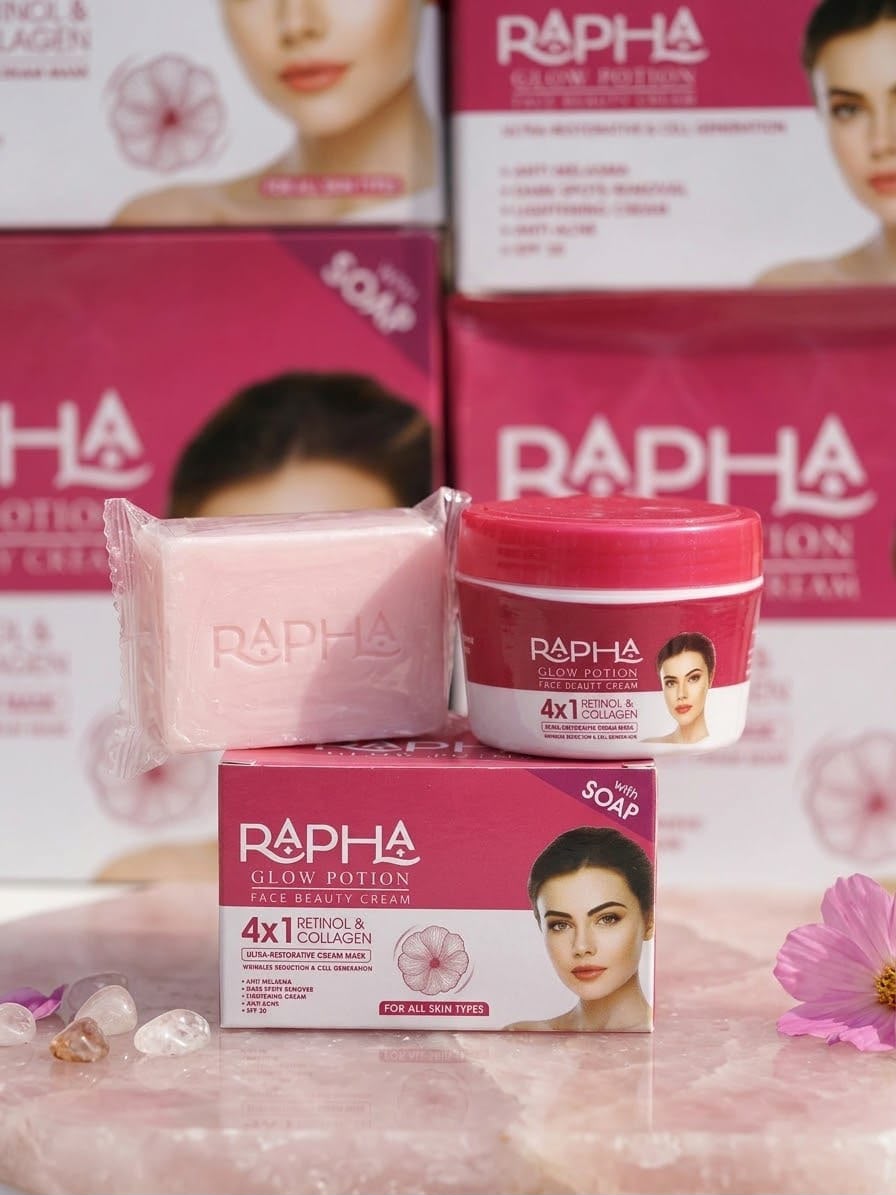 face cream and soap
