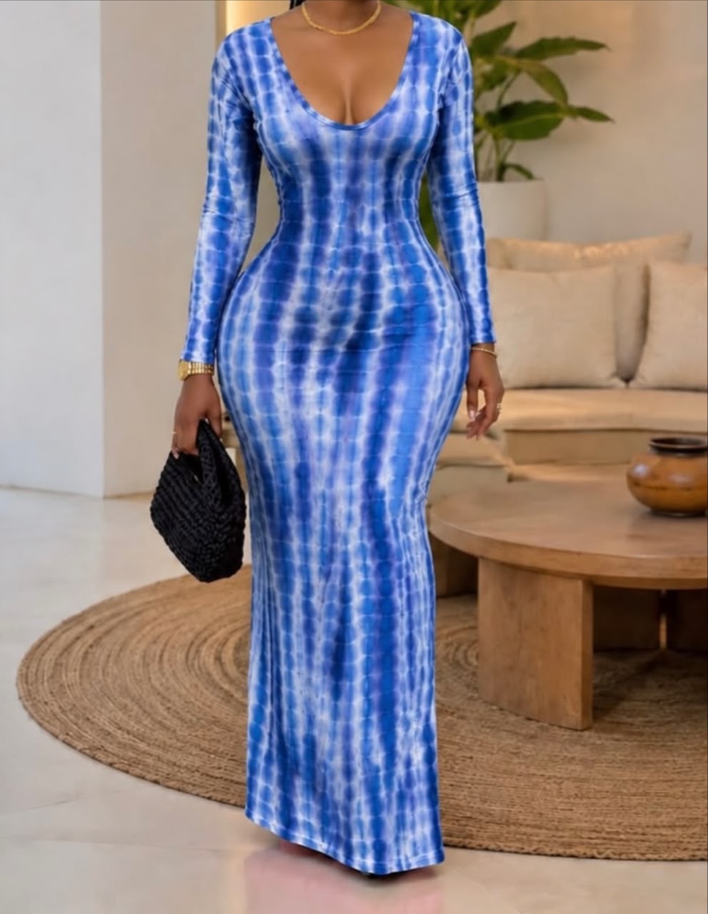 long tight dress