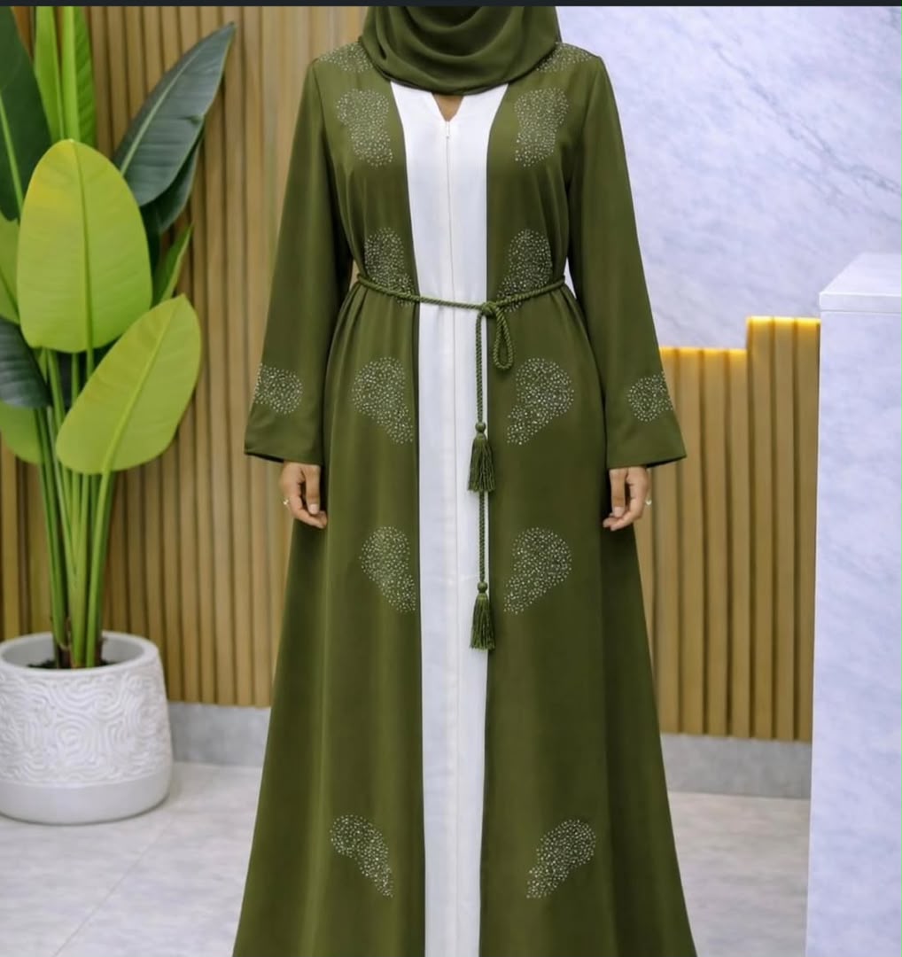 2pc abaya