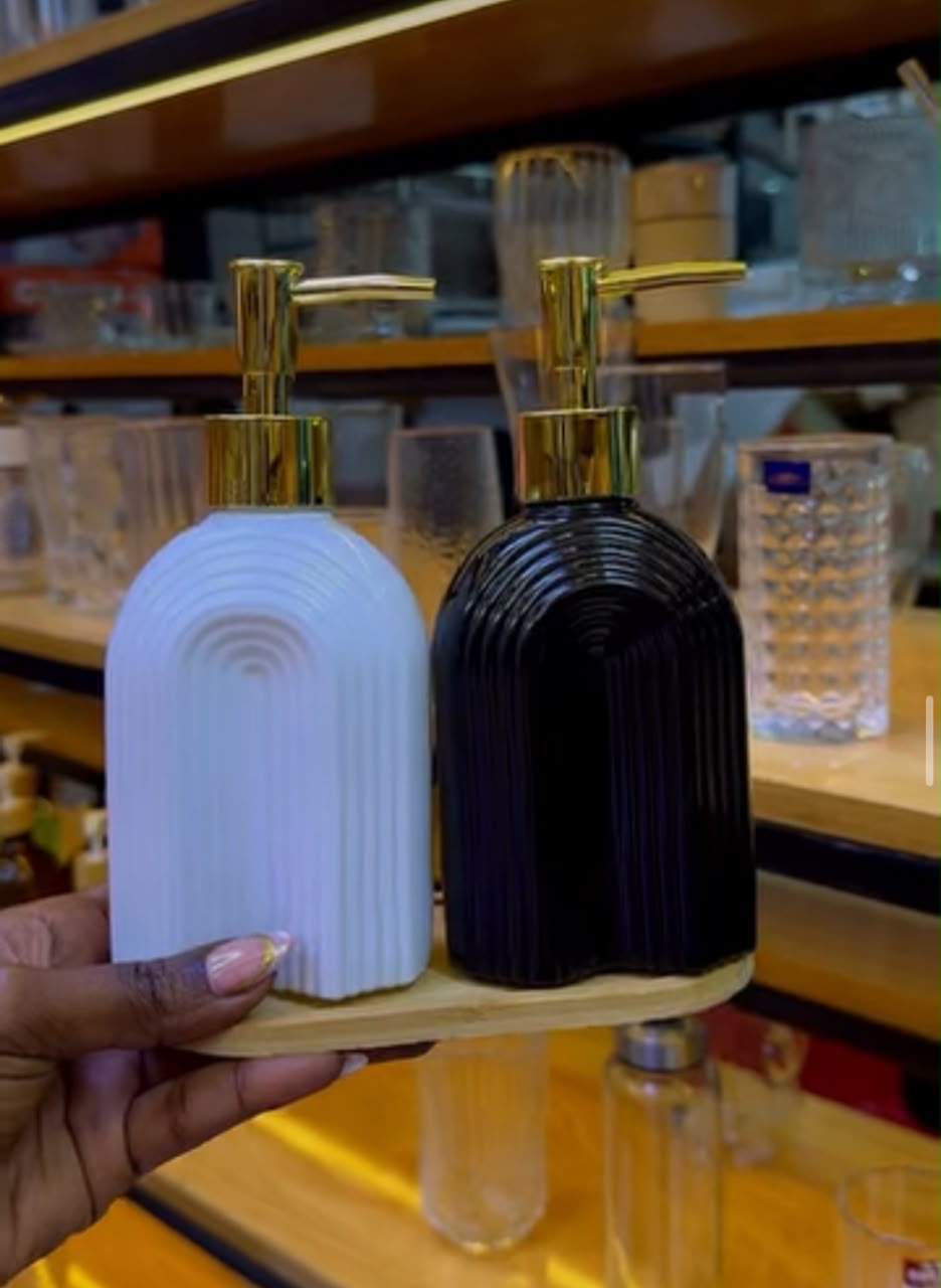 ceramic soap dispenser