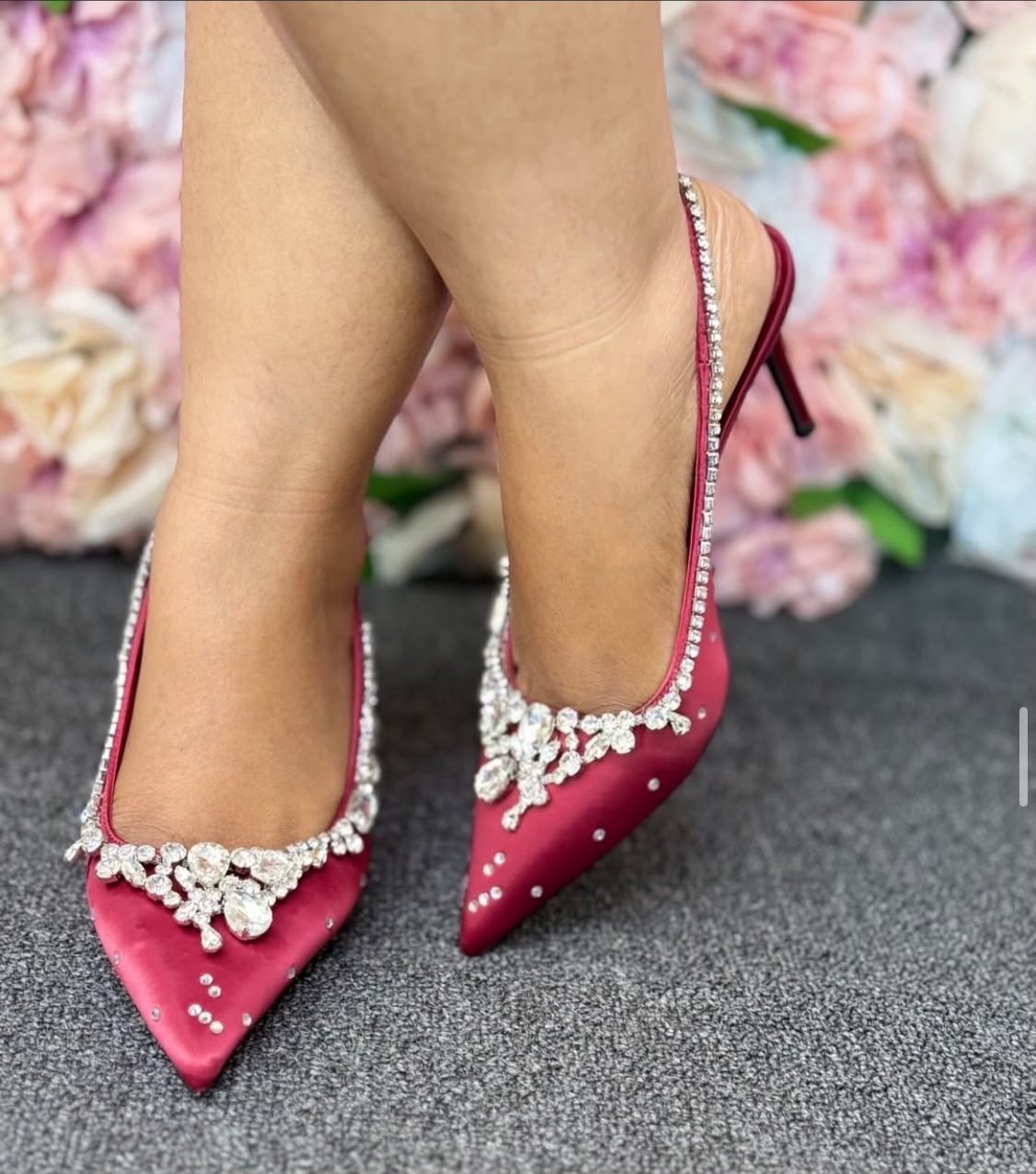 sharp front heel