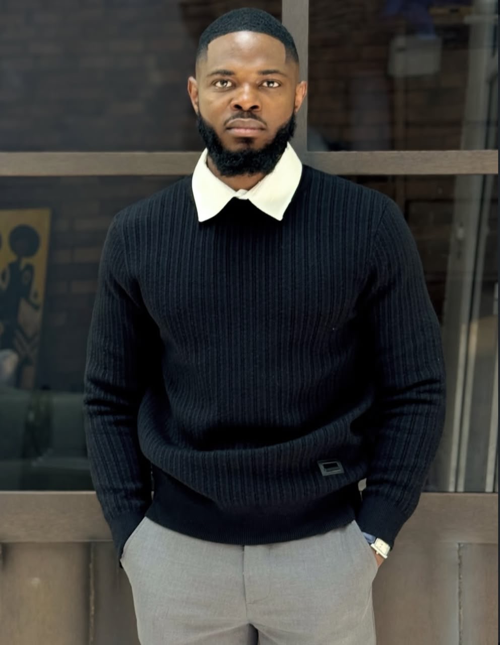 collar sweater