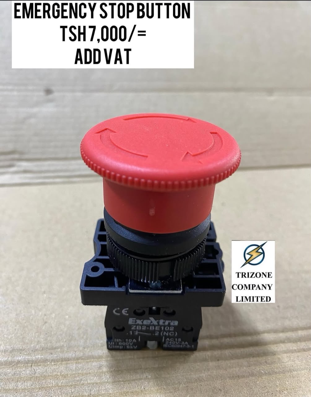 Emergency stop button