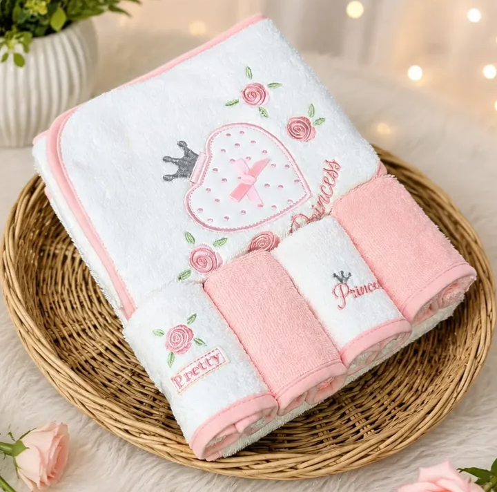 Hooded towel set