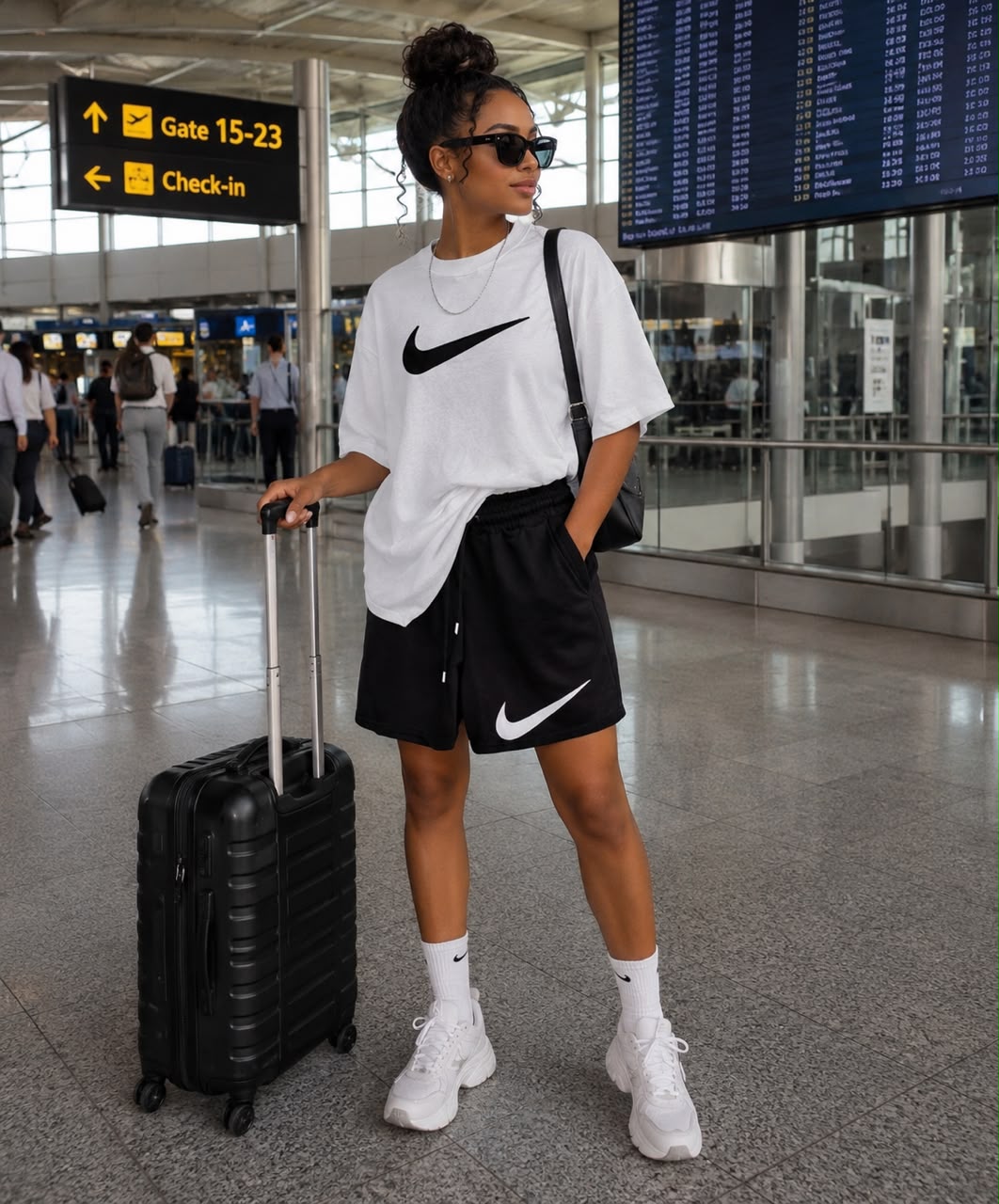Black & White Nike fit