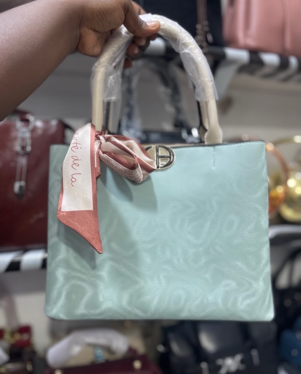 soft handbag