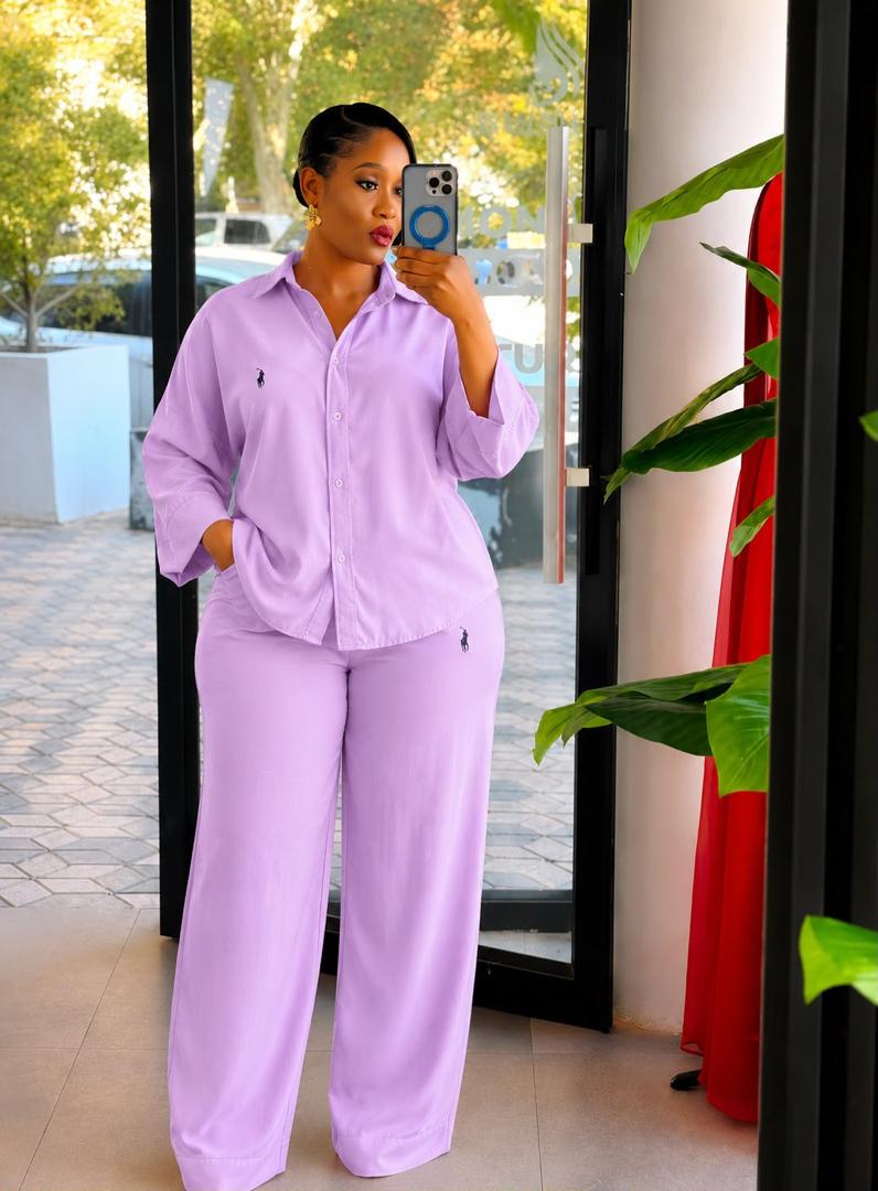 Purple Polo Fit
