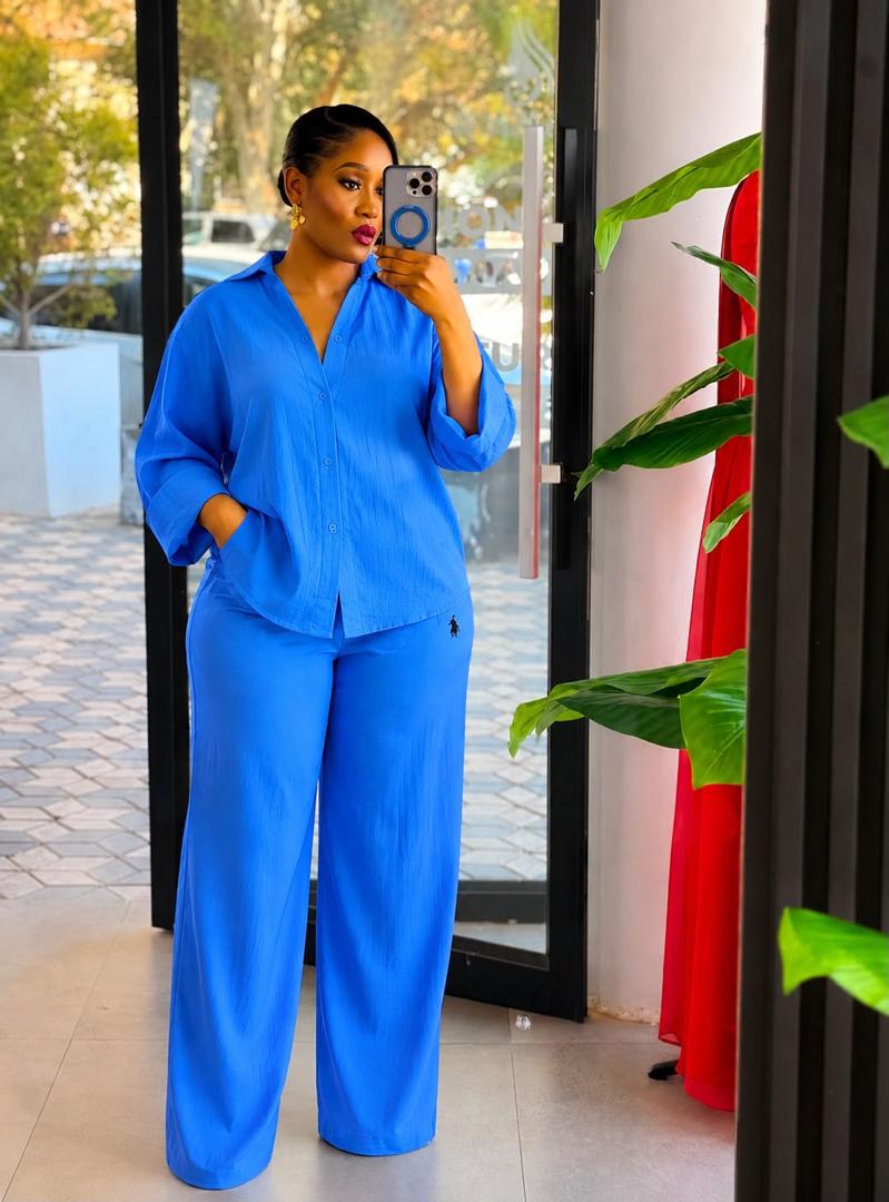 Blue Polo Fit