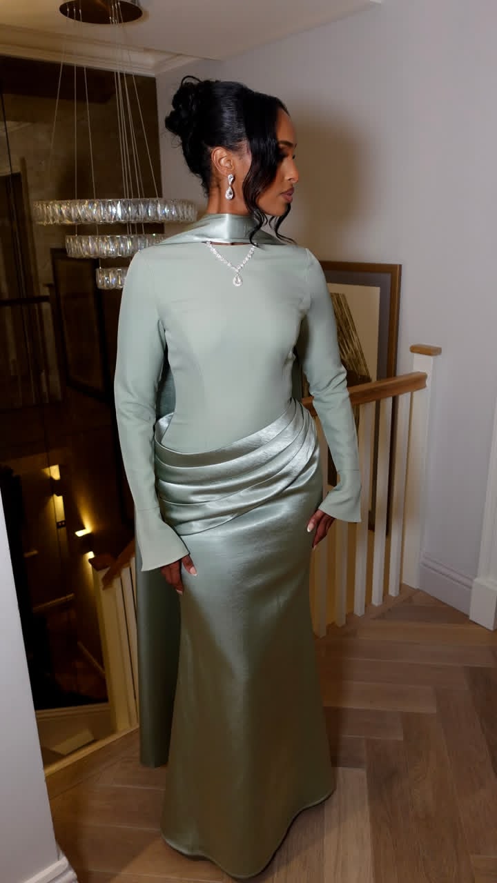 Grey Elegant Dress