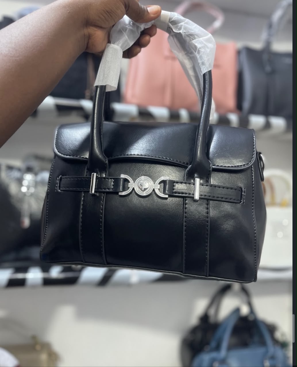 soft leather handbag