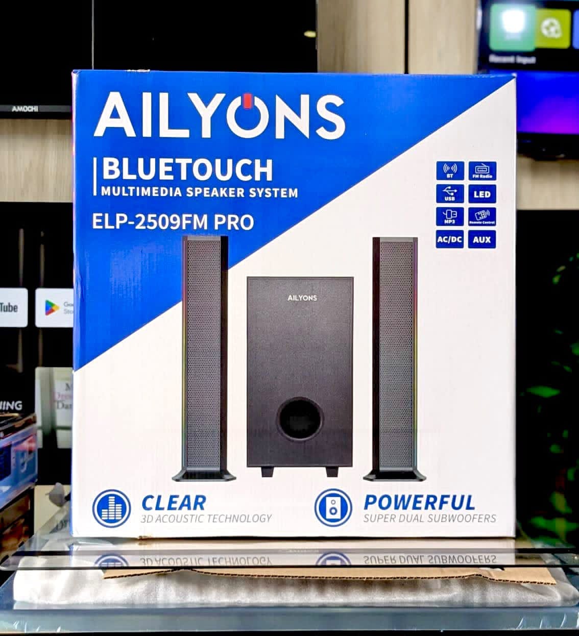 Ailyons Soundbar Woofer