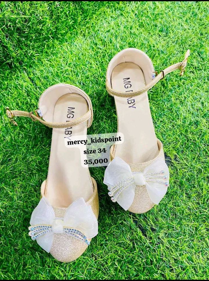 Cream shoes
