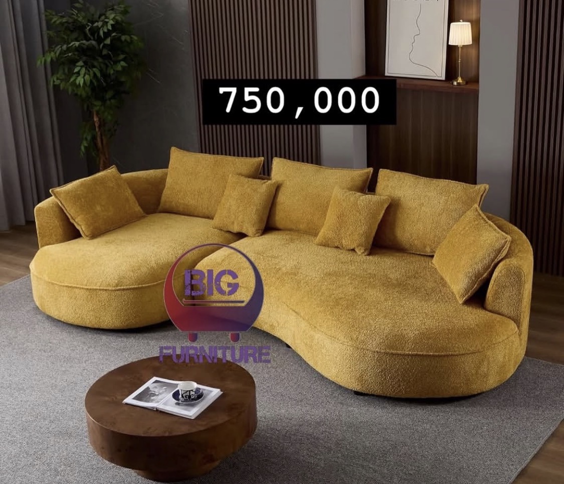 Yellow sofa