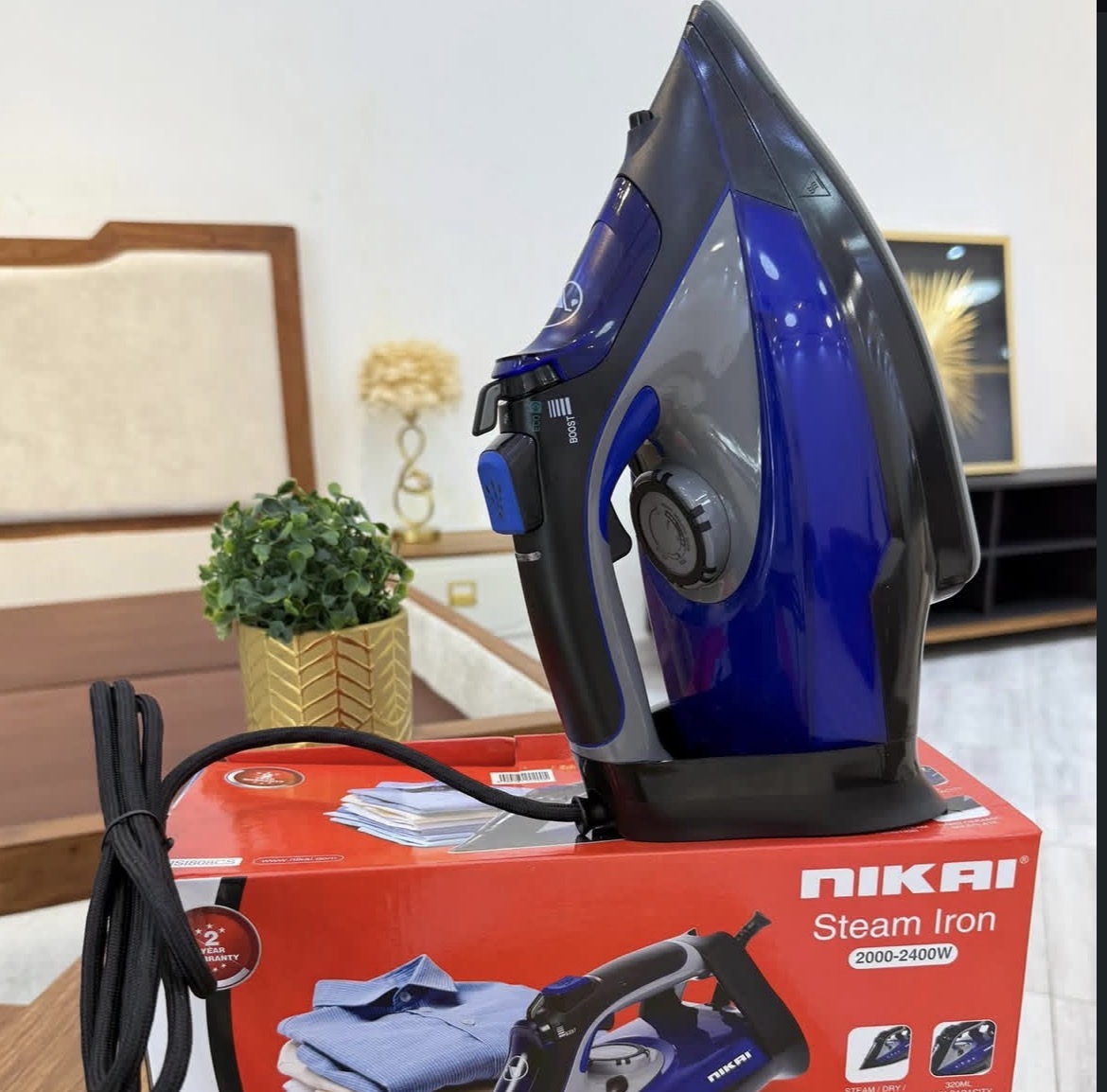nikai steam iron