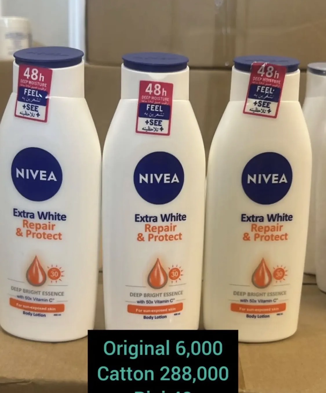 Nivea lotion