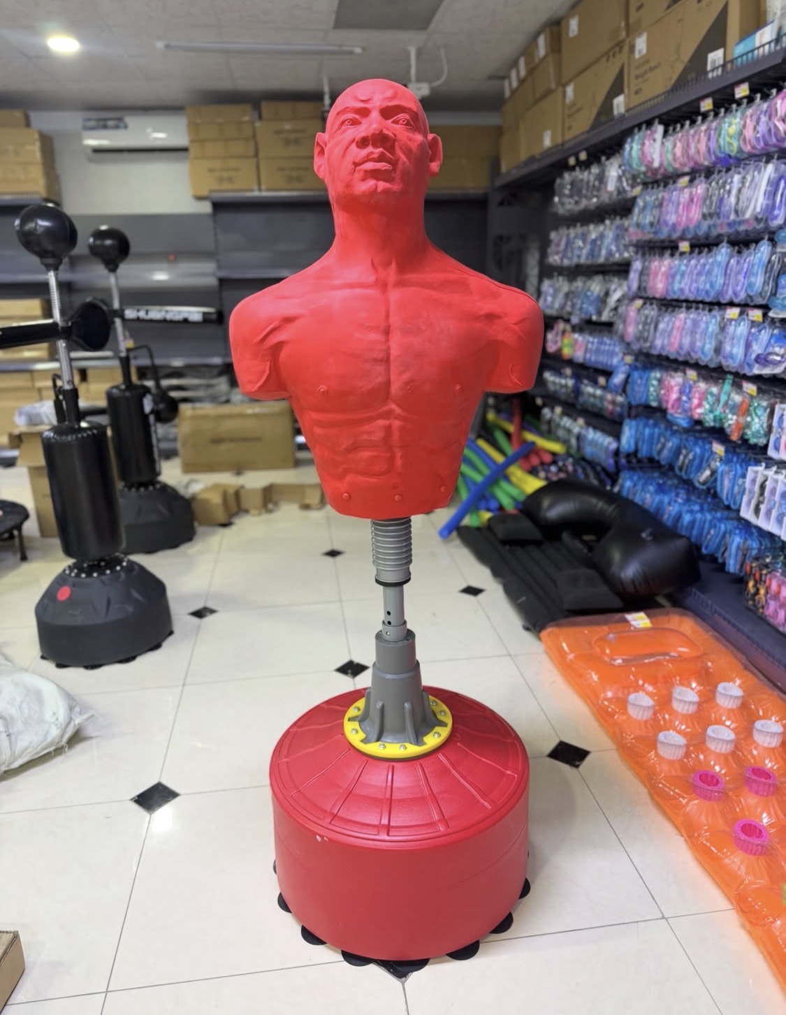 Kickbox punching bag