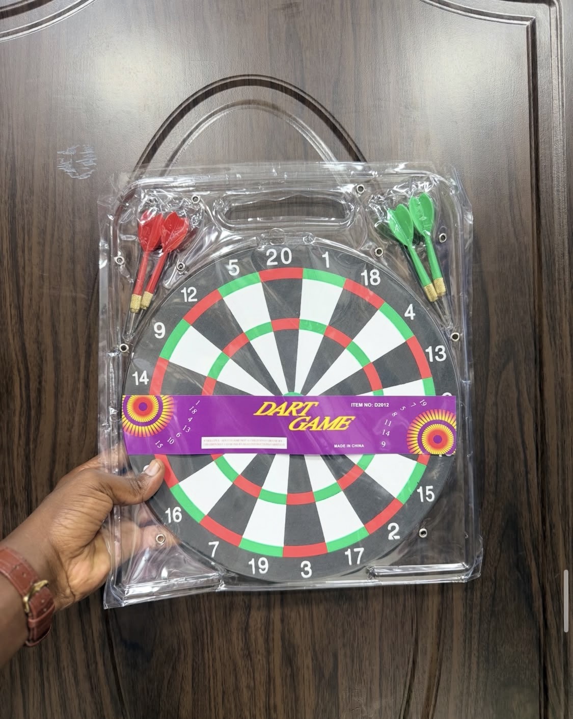 Dart game board