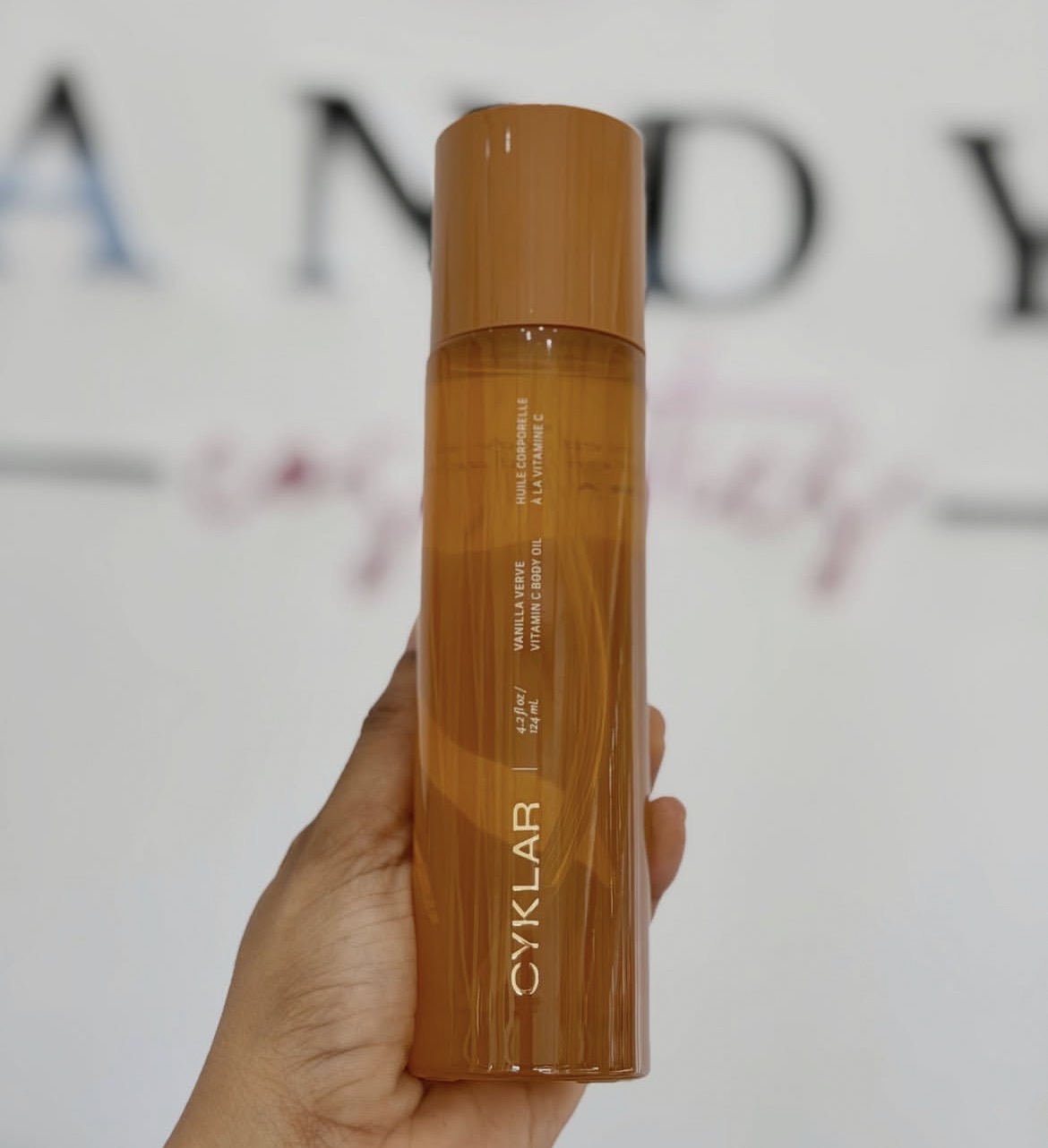 chklar body oil vit C