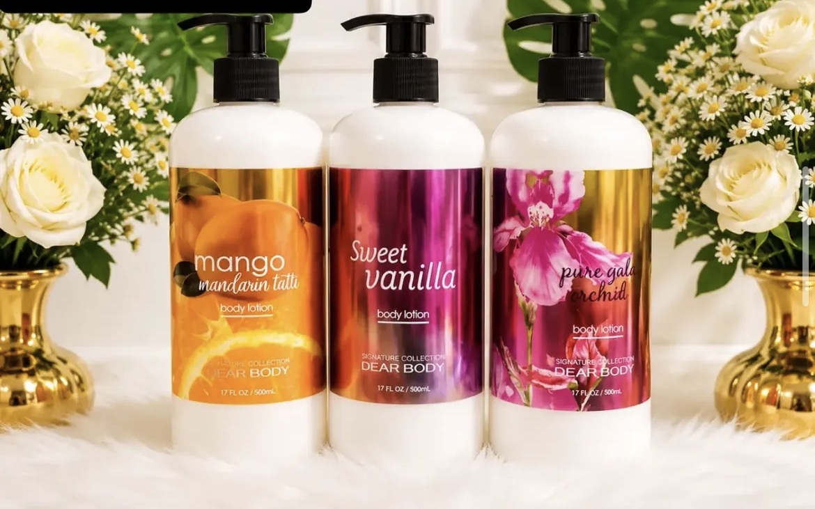 dear body lotion