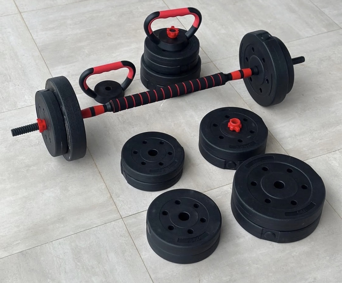 Multifunctional weight set