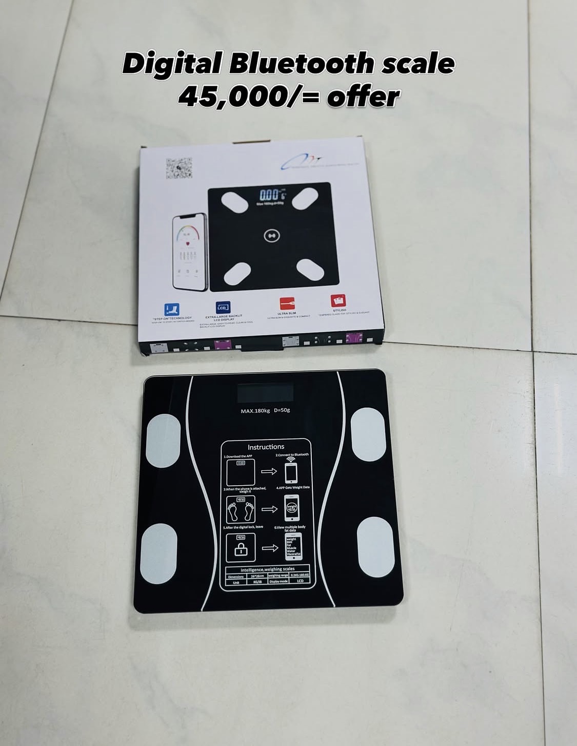 Digital bluetooth scale