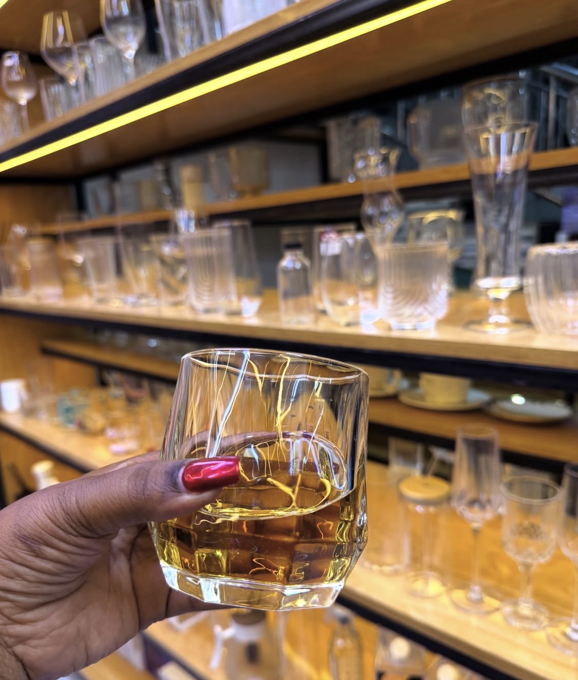 Whiskey glass