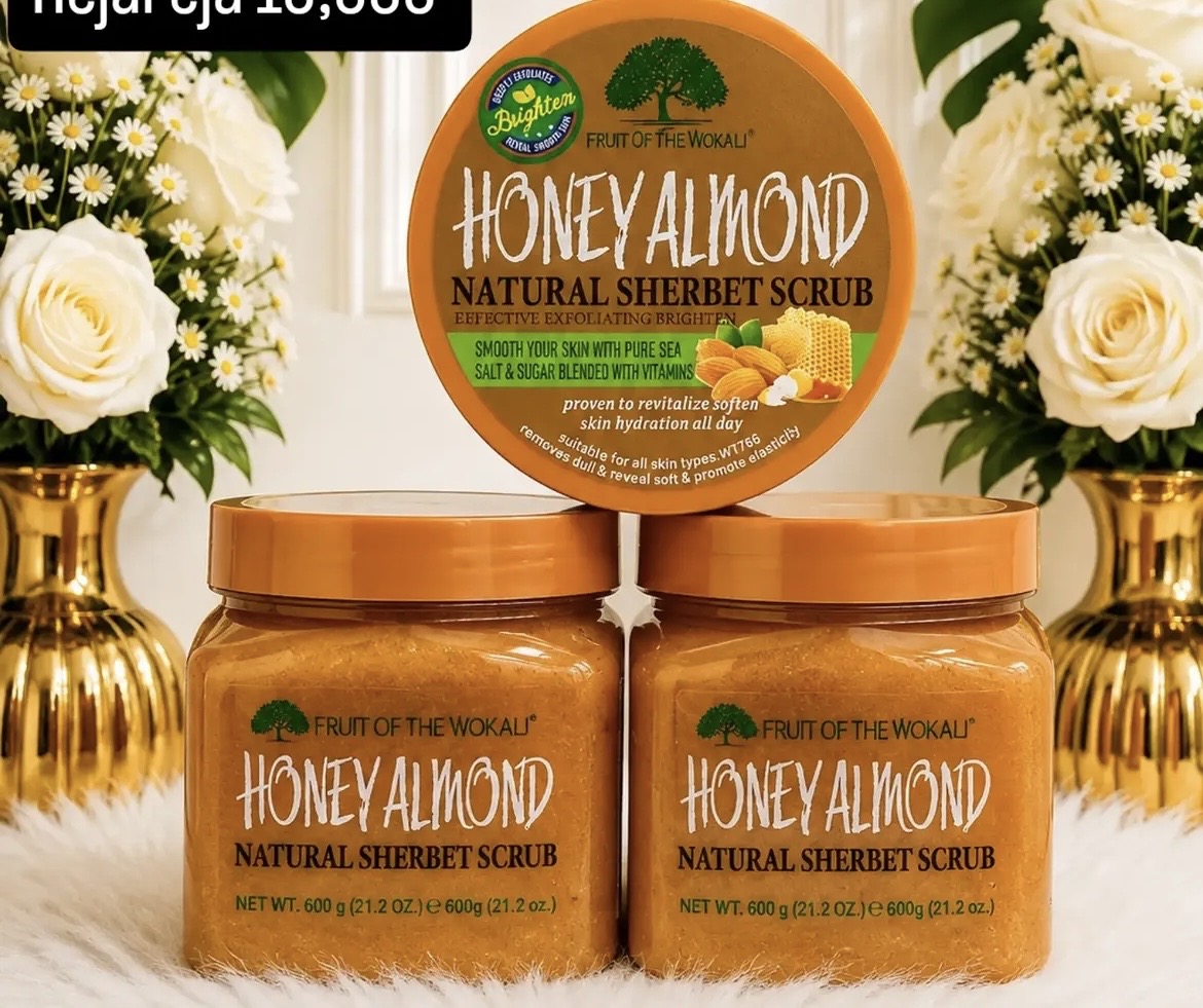 honey almond scrub