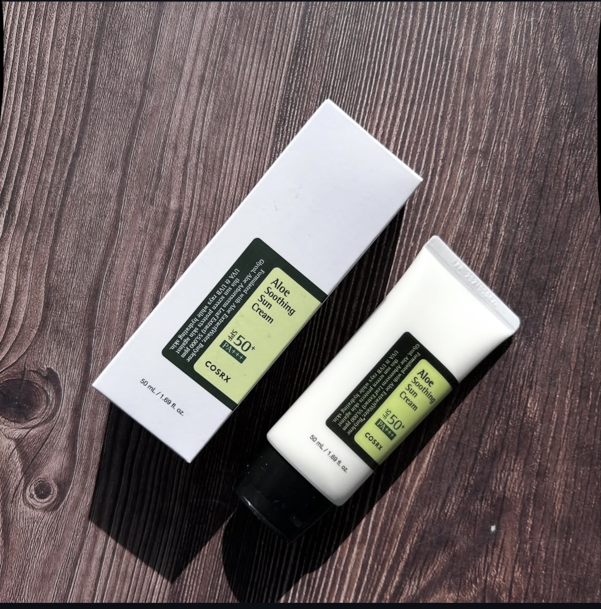 Aloe soothing sun cream