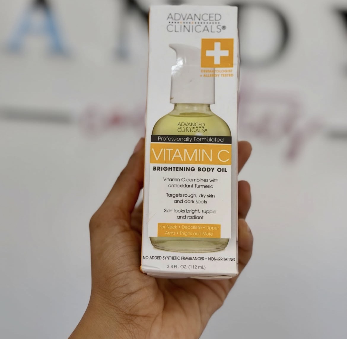 vit C brightening oil