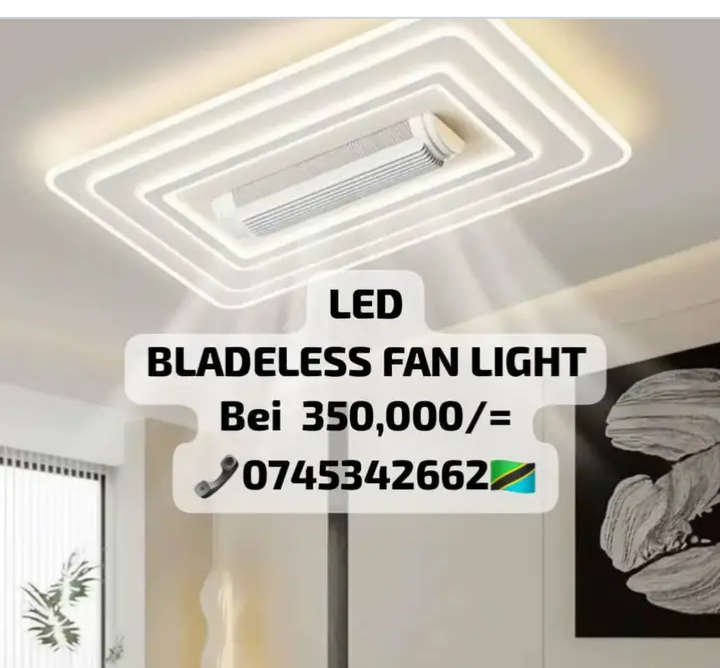 Bladeless fan light