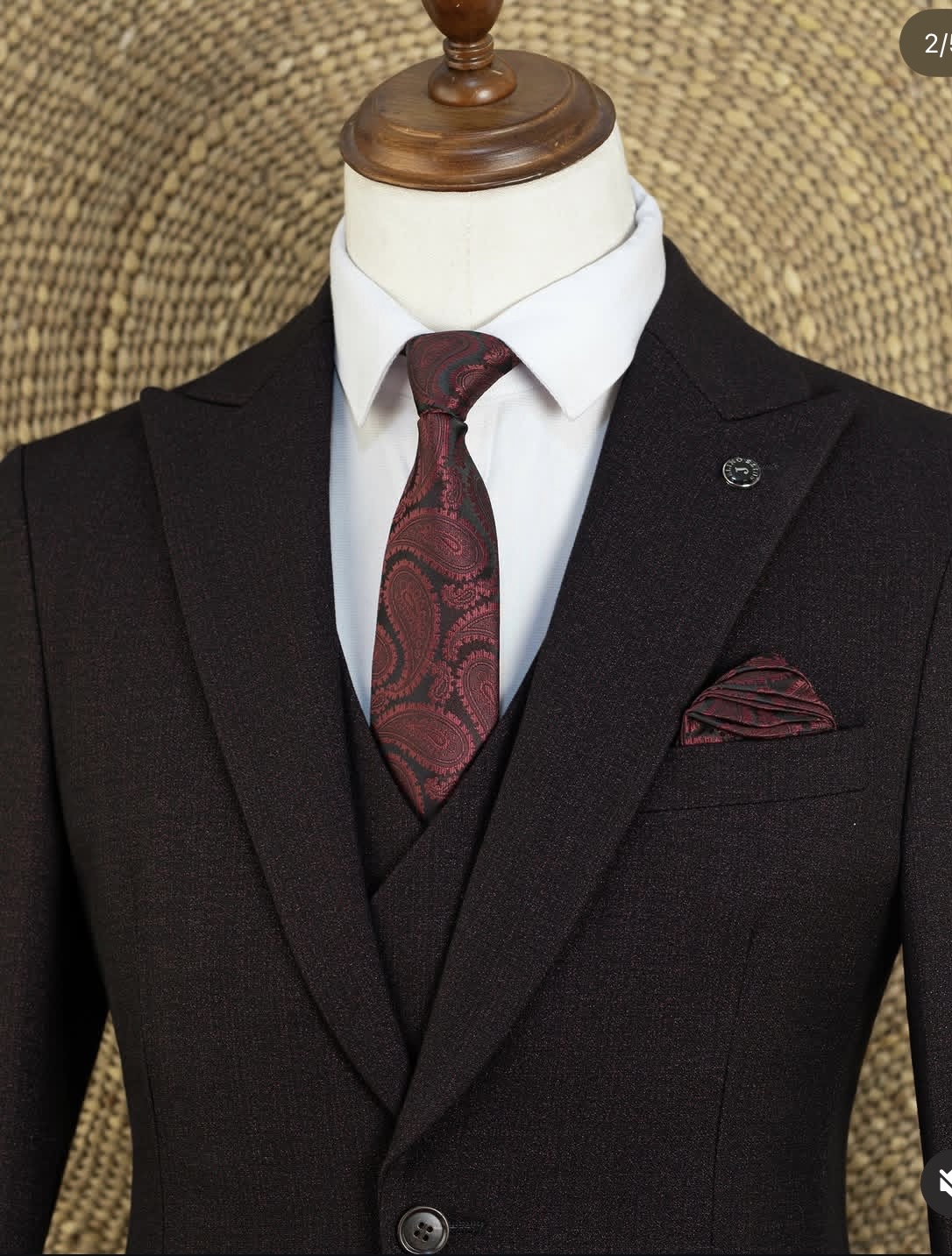 new 3pc suit