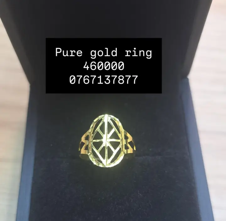 Pure gold ring A