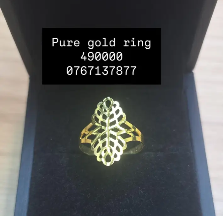 Pure gold ring B