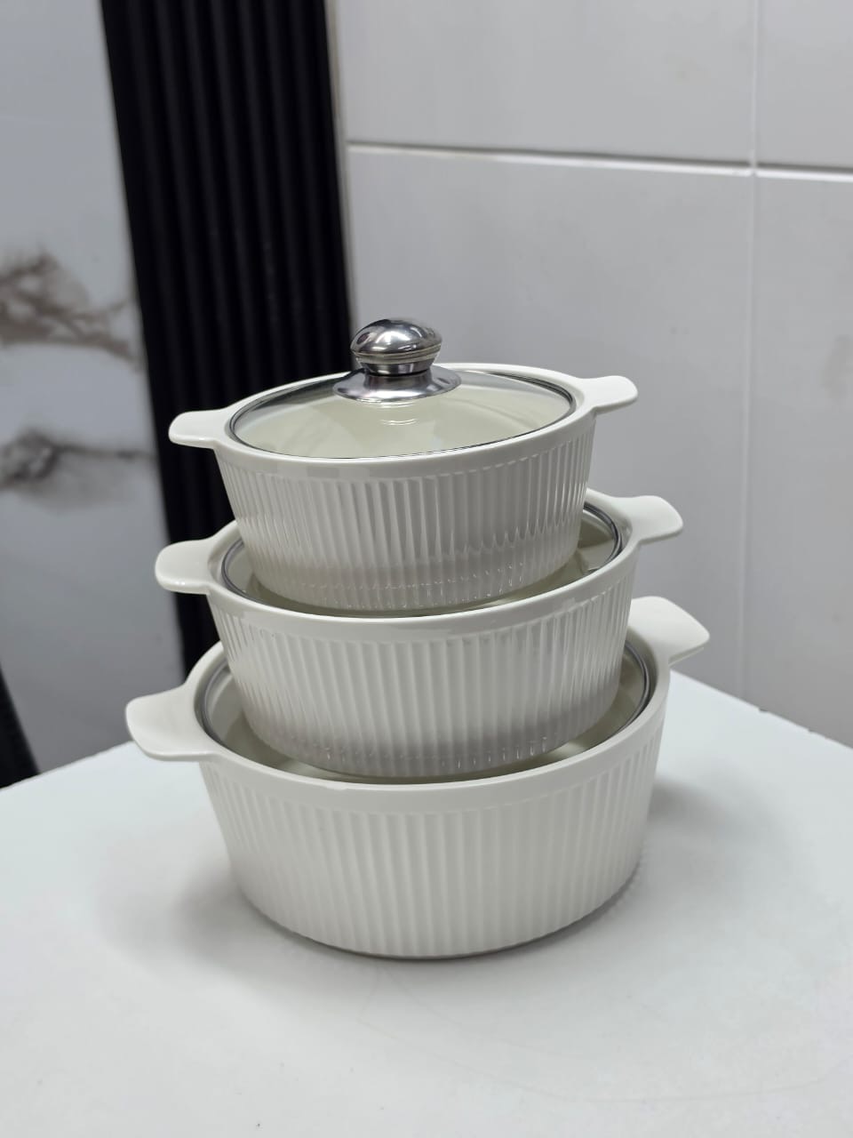 Nandy saving dishes