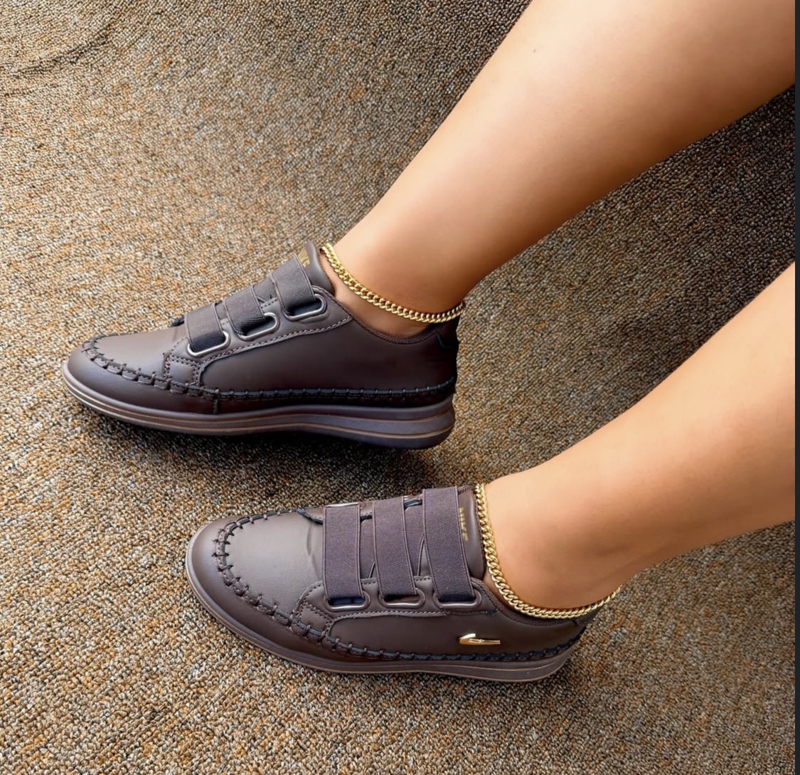 Leather shoe