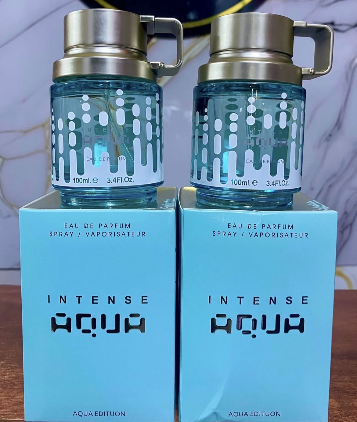 intense aqua