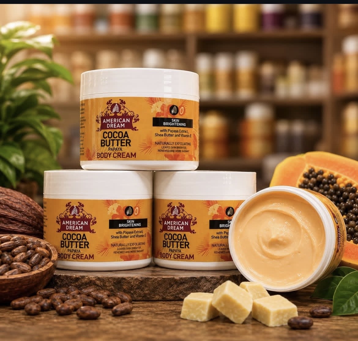 American dream cocoa butter lotion