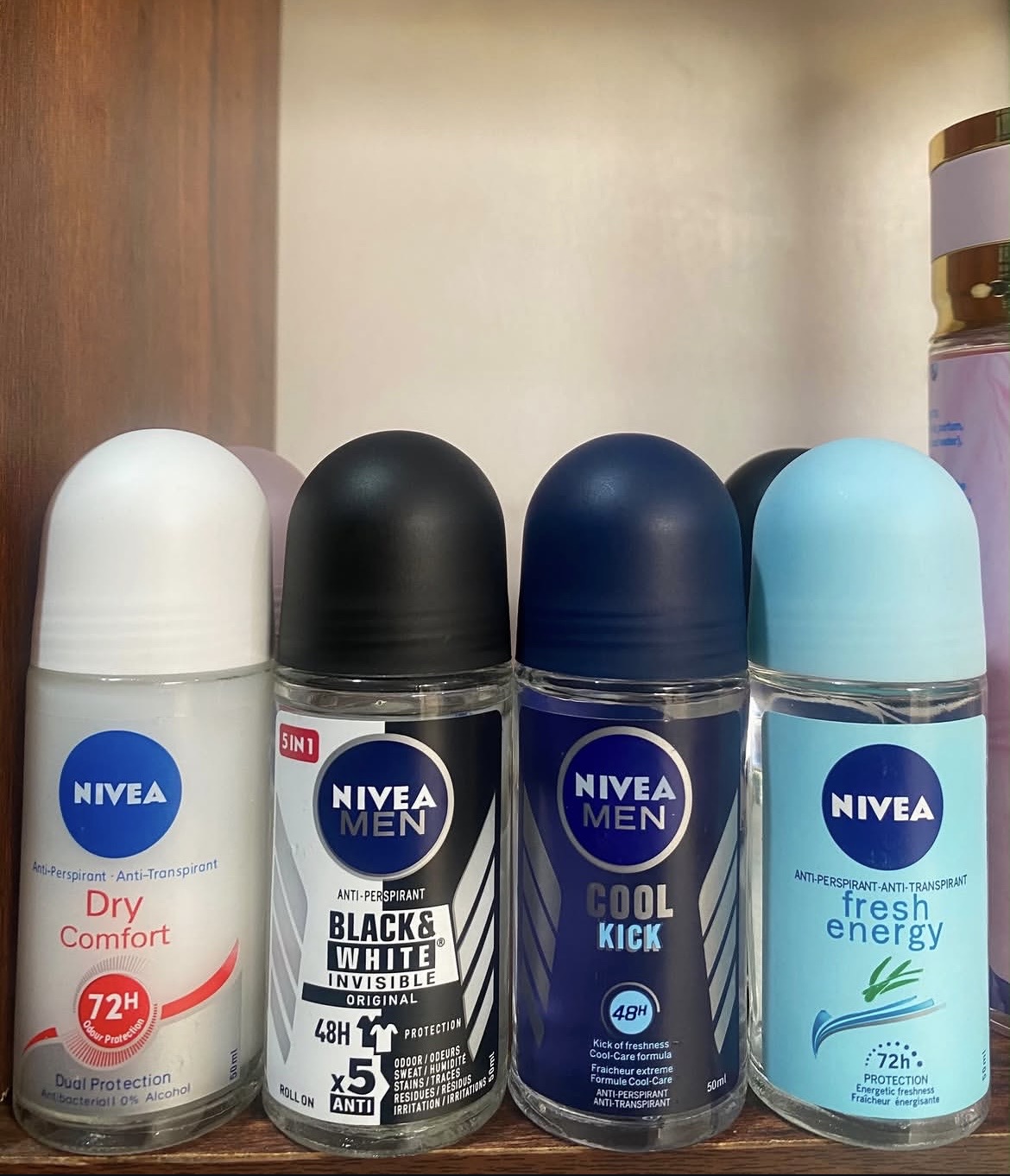 nivea deodorant