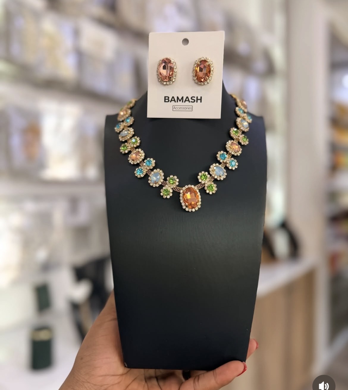 2color necklace set