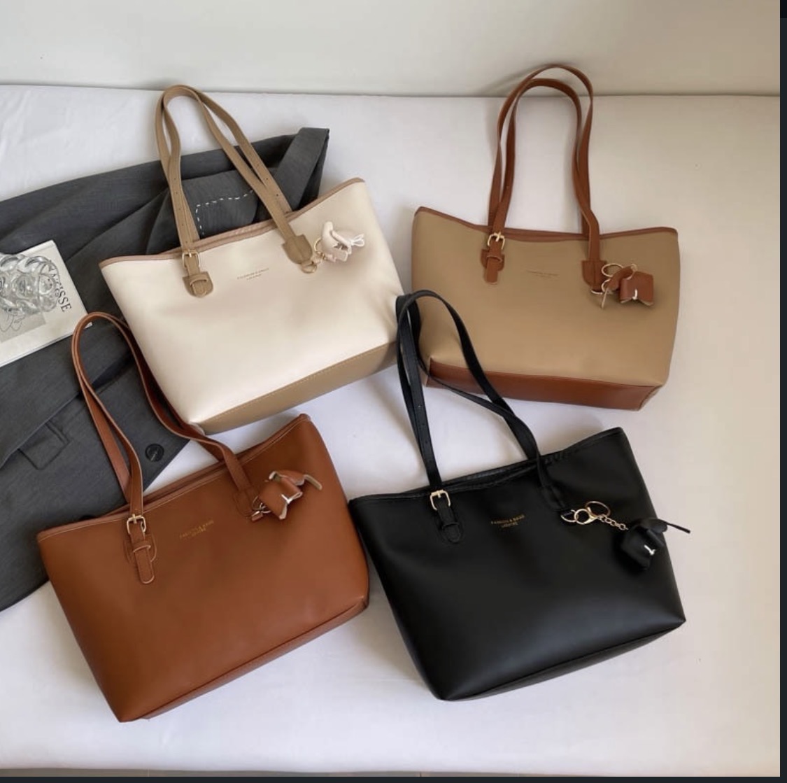 Tote bags za ngozi