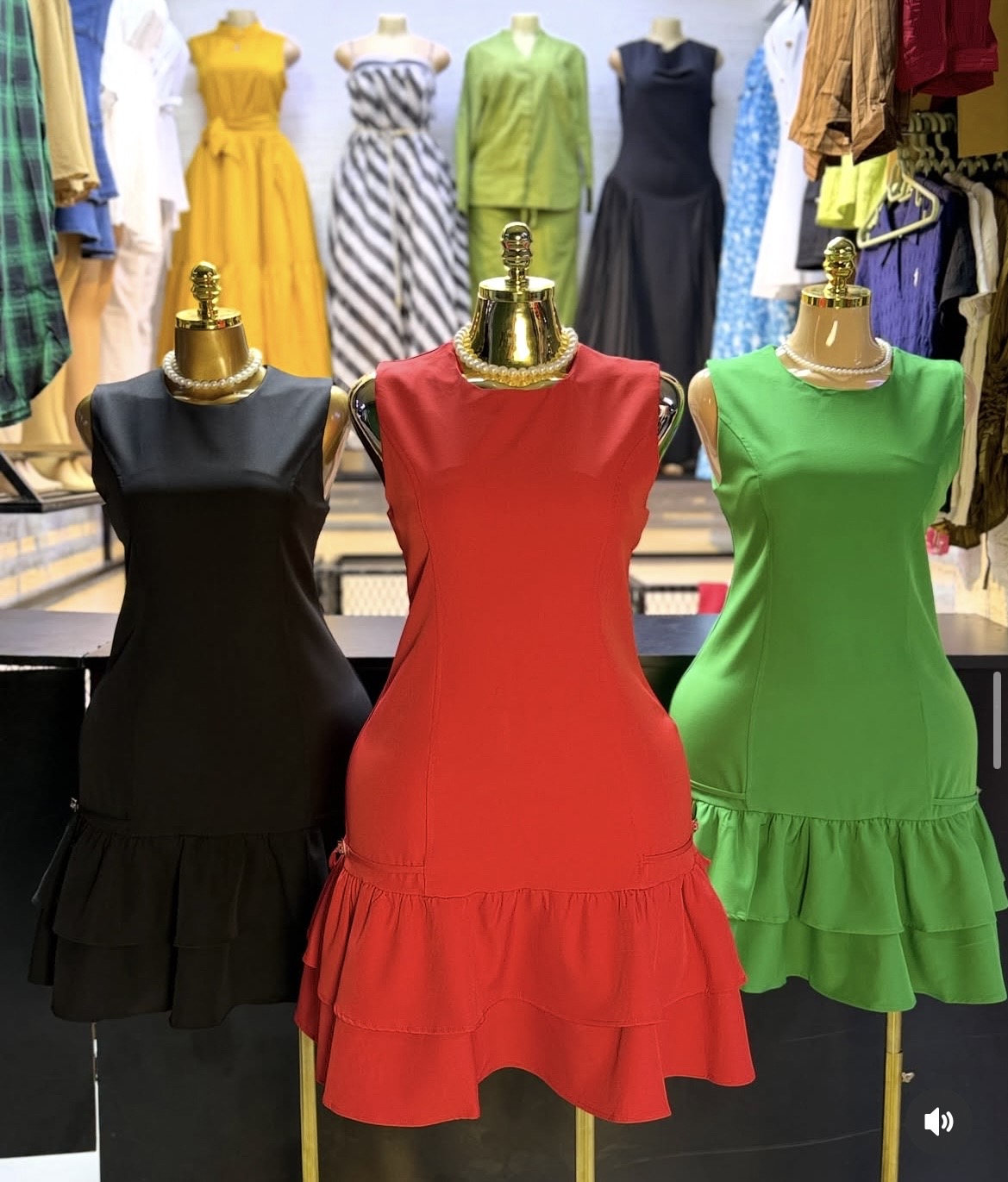 2layers short dress