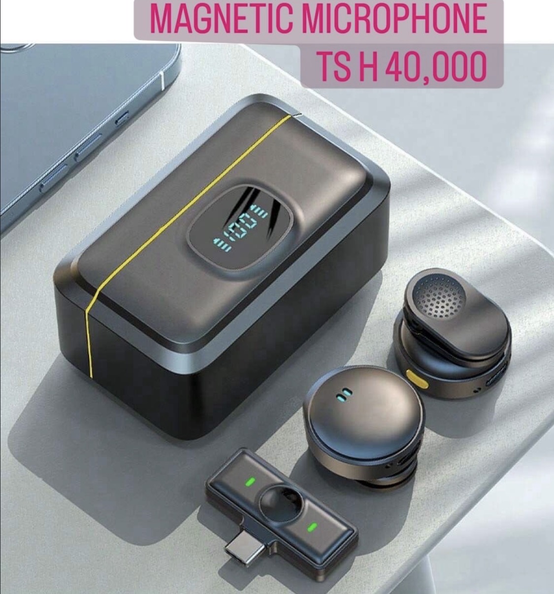 Magnetic microphone
