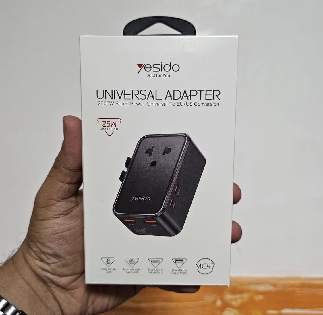 MC47 Yesido adapter